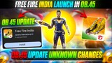 Free Fire India In OB.45 Update😍|| FF 7th Anniversary || FF Evo Access || Free Fire Ob 45 Update