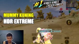 KARAKIN!! BANG JECK KESURUPAN MUMMY KUNING | HDR EXTREME - PUBG Mobile