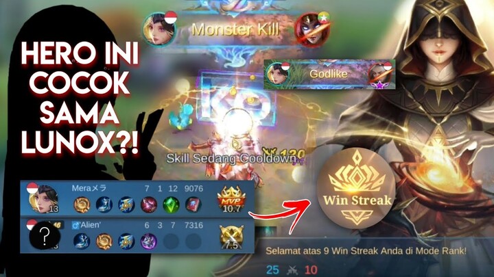 COMBOIN LUNOX SAMA HERO INI AUTO MENANG EARLY-LATE GAME!!