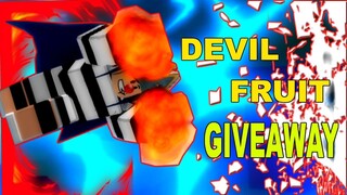 Huge Devil Fruit Giveaway & Leaking My Secret Big Giveaway !  | One Piece Pirates Wrath | ROBLOX