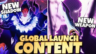 GLOBAL RELEASE CONTENT & ROAD MAP (NEW SSR WEAPON, SHADOW & MORE) - Solo Leveling Arise