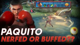 HIS SKILLS GETS COMPLETELY BROKEN AFTER NERF? | PAQUITO GAMEPLAY