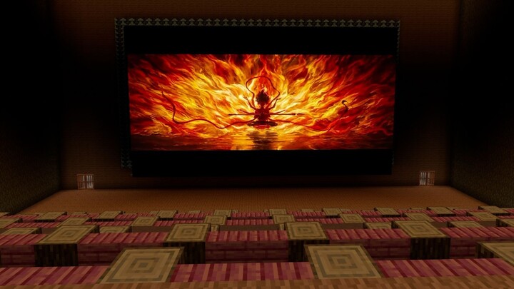 I spent 2000 lines of instructions watching Nezha in mc!