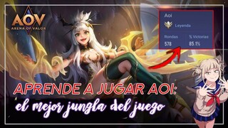 ES ABSURDO!.El jungla más roto del meta!, GUÍA AOI POST BUFF.