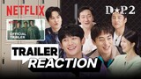 D.P. 2 cast reacts to their trailer with spoilers