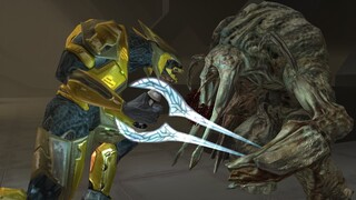 Halo 2 Elites VS. Halo 3 Flood Tanks