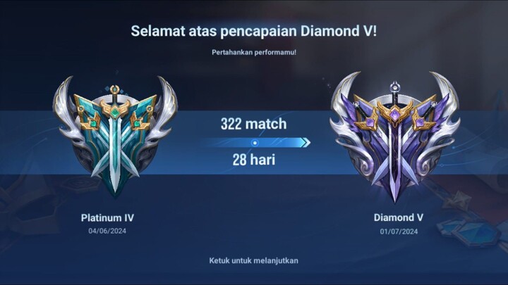 AKHIRNYA BISA KELUAR DARI PLATINUM