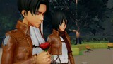 Levi kasih Bunga buat Mikasa sang pujaan hatinya