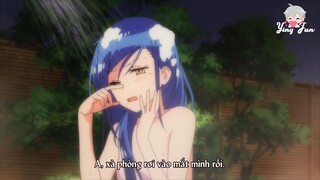 Ôi không! Xà phòng rơi vào mắt rồi | Khoảnh khắc Anime