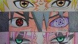 drawing - Naruto,Sasuke, Sakura