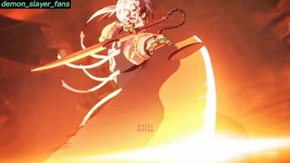 Thanh gươm diệt quỷ  - Tengen vs Gyutaro Sia  UNSTOPPABLE  amv #amv #demonslayer