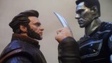 Wolverine vs Colossus (STOP MOTION)