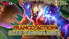 TANK INI PASARAN BANGET DAN USERNYA SUKA MISS - FRANCO MOBILE LEGENDS