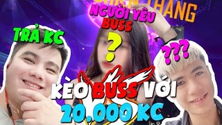 Free Fire : Phục thù Buss gaming  Gạ kèo solo oneshot 20.000 kim cương, Bus Có Người Yêu Mới