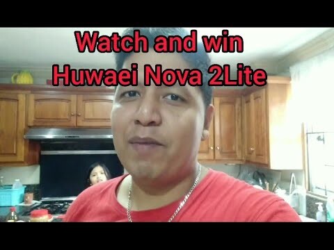 #Trending - Watch and win Huwaei Nova 2lite