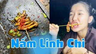 Ẩm Thực Hài Hước: Nấm Linh Chi Nướng Siêu Cay (Grilled Stone Food)