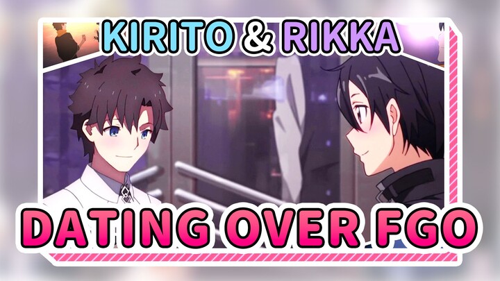 Kirito & Rikka Dating over FGO | Misread Pairing