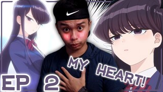 STOP PLAYIN!! | Komi Can't Communicate Episode 2 Reaction