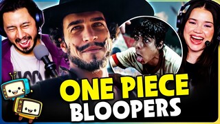 ONE PIECE BLOOPERS REACTION! | Netflix Live Action Adaptation