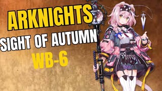 WB-6 Sight Of Autumn Arknights