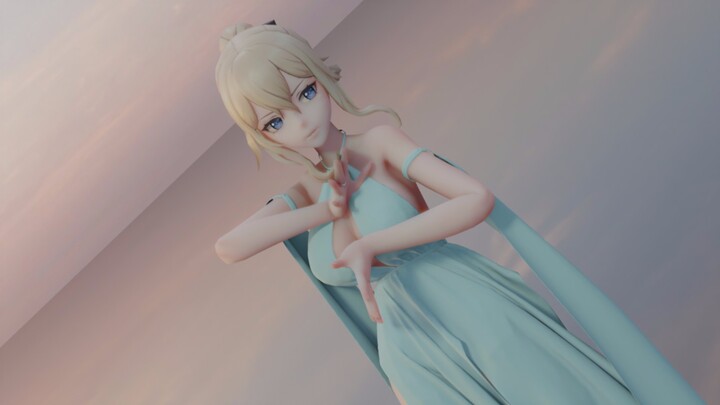 生活不易，团长卖艺【原神MMD】