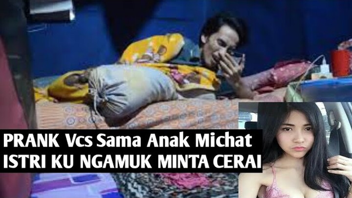 prank vc pake s sama cewek mi chat istri ku ngamok sampai hampir minta cerai