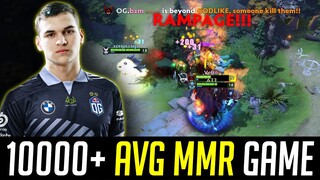 OG.bzm destroyed everyone in 10,000+ Avg MMR - RAMPAGE!