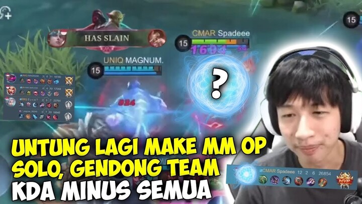 SOLO RANK DI HIGH RANK, GAMENYA SAMPE 30 MENIT!! KDA TEAM GW MINUS SEMUA, LORD DI COLONG,