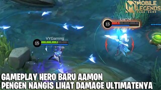 MAIN HERO BARU AAMON SAMPAI PENGEN NANGIS LIHAT ULTIMATENYA! MOBILE LEGENDS