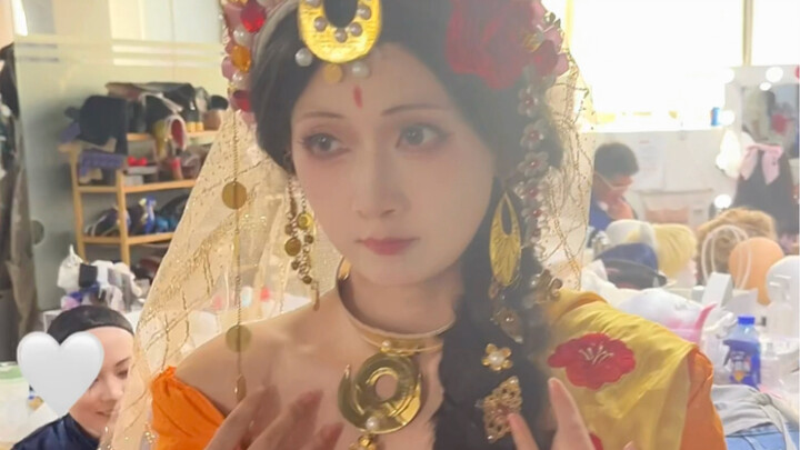 I won’t play games today, I’ll play cosplay today! How would you rate this Gongsunli Yutu Princess?