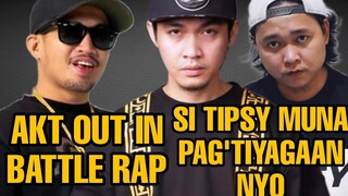 AKT HIHINTO NA SA BATTLE RAP | SINIO PINAUNA MUNA SI TIPSY D BAGO SYA BUMALIK SA EKSENA | PSP