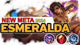 New Meta " Unkillable Damager Esmeralda 2024 " | Mobile Legends