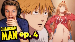 WILL THIS SHOW GET ME BANNED?? | Chainsaw Man Episode 4 REACTION!