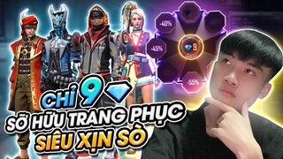 (FREEFIRE) CHỈ 9 KC SỞ HỮU NGAY TRANG PHỤC XỊN SÒ TRONG BÁNH XE NHÂN PHẨM