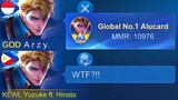 I Met Top 1 Global Alucard in Ranked Game! 😱 (He Challenged me 1v1) Who is the Real God of Alucard?