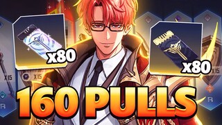 THIS LUCK IS... 160 PULLS ON SOLO LEVELING: ARISE! CAN WE GET CHOI JONG IN?