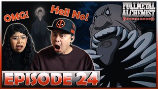 GLUTTONY EATS ED? "Inside the Belly" FullMetal Alchemist Brotherhood Episode 24 Reaction