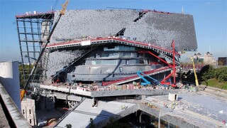 Construction de la Philharmonie - Paris (75) - Time-lapse