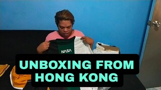 NAG UNBOXING AKO NG PACKAGE FROM HONG KONG|SALAMAT ATE SHE|GANDA NG MGA BOOTS