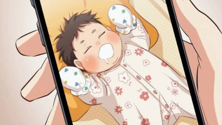 Oh my god! There's a baby in the extra chapter! So cute