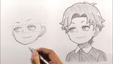 Anime Drawing | How to Draw Damian Desmond - [Spy x Family]
