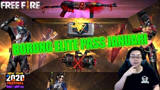 BORONG ELITE PASS JANUARY & SEMUA YANG BARU DI TAHUN BARU 2020! FREE FIRE INDONESIA