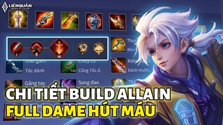 "HƯỚNG DẪN BUILD ALLAIN HÚT MÁU KHÔNG GIÀY CỦA NGÀI BỌ" Cho Các Con Nghiện Hút Máu Spam Đánh Thường