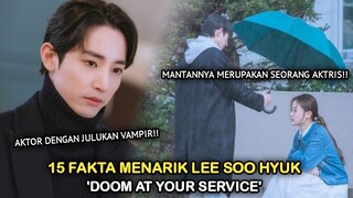 15 Fakta Menarik Lee Soo Hyuk pemeran Cha Joo Ik di 'Doom at Your Service'