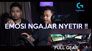 Ngajar Nyetir Dustin Pake Logitech G29 Forza Horizon 4 - Dustin Belajar Nyetir Part 1