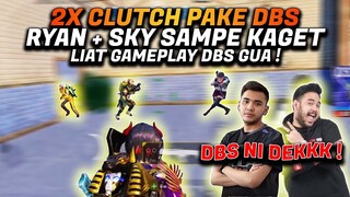 RYAN + SKY SAMPE KAGET !! 2X CLUTCH PAKE DBS ?! INI GARA - GARA SETTINGAN BARU GUA ! - PUBG MOBILE