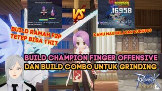 BUILD CHAMPION COMBO VS FINGER OFFENSIVE RAGNAROK ORIGIN