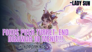 LADY SUN GAMEPLAY!!!    - Honor Of Kings Global