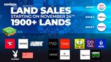 The Sandbox LAND Sales: California Dreamin', The Galleria, and Voxel Madness - Starting 24 Nov 2022