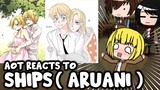 AOT Reacts to "Ships" (Armin x Annie) || AruAni ||